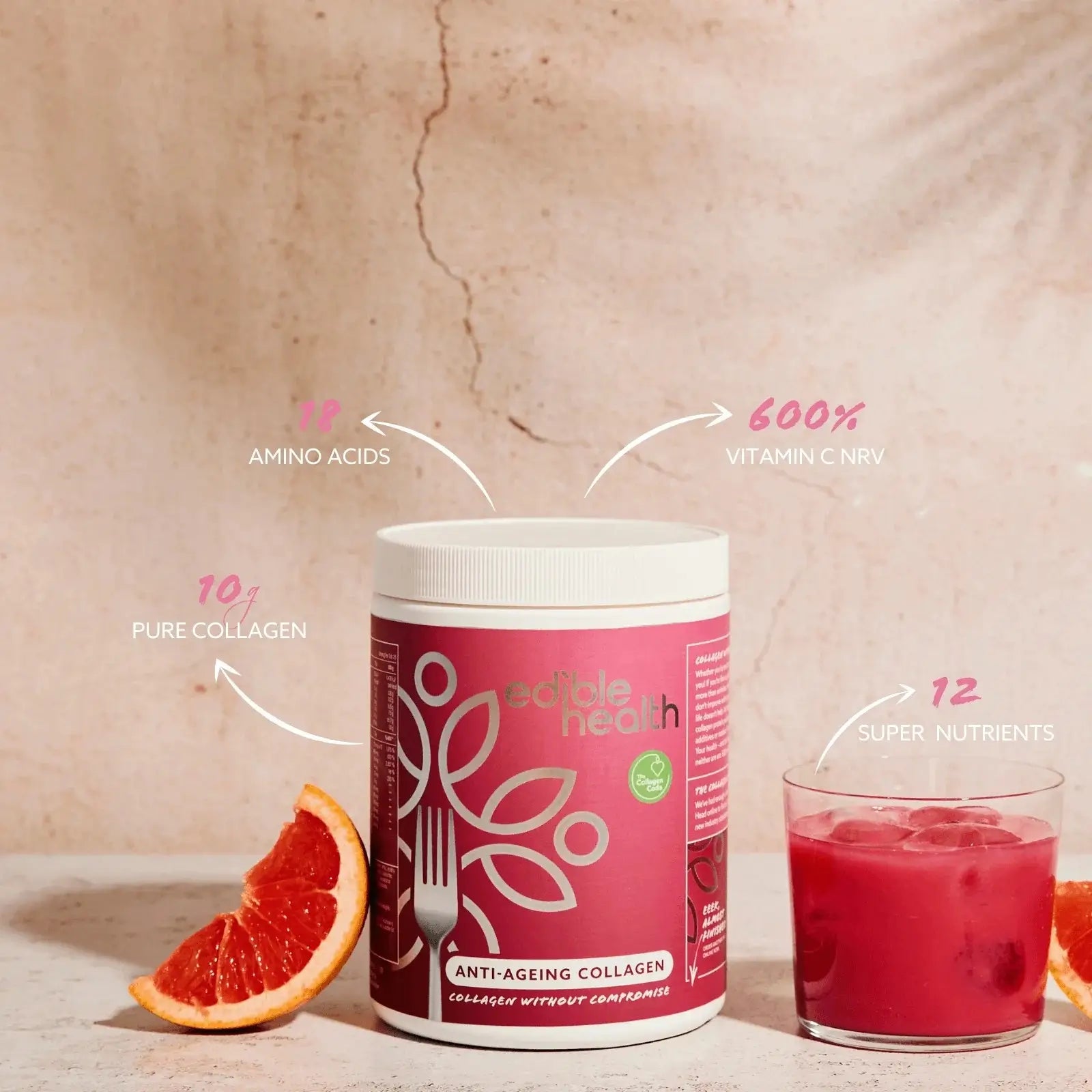 Edible Health Anti Ageing Ingredients