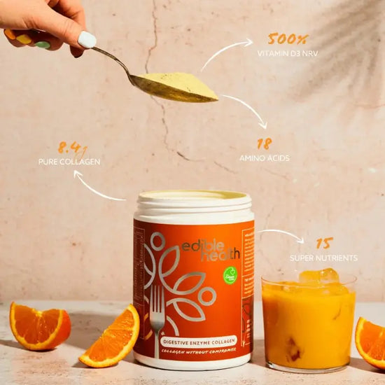 Edible Health Digestive Enzyme Collagen Ingredients