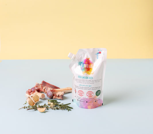Fresh Lamb Bone Broth -  3 X 500ml Pouch (BUNDLE OF 3)