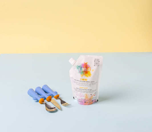 The Mini Moo -  3 X 250ml Beef Bone Broth for Babies from 6 months+(BUNDLE OF 3)