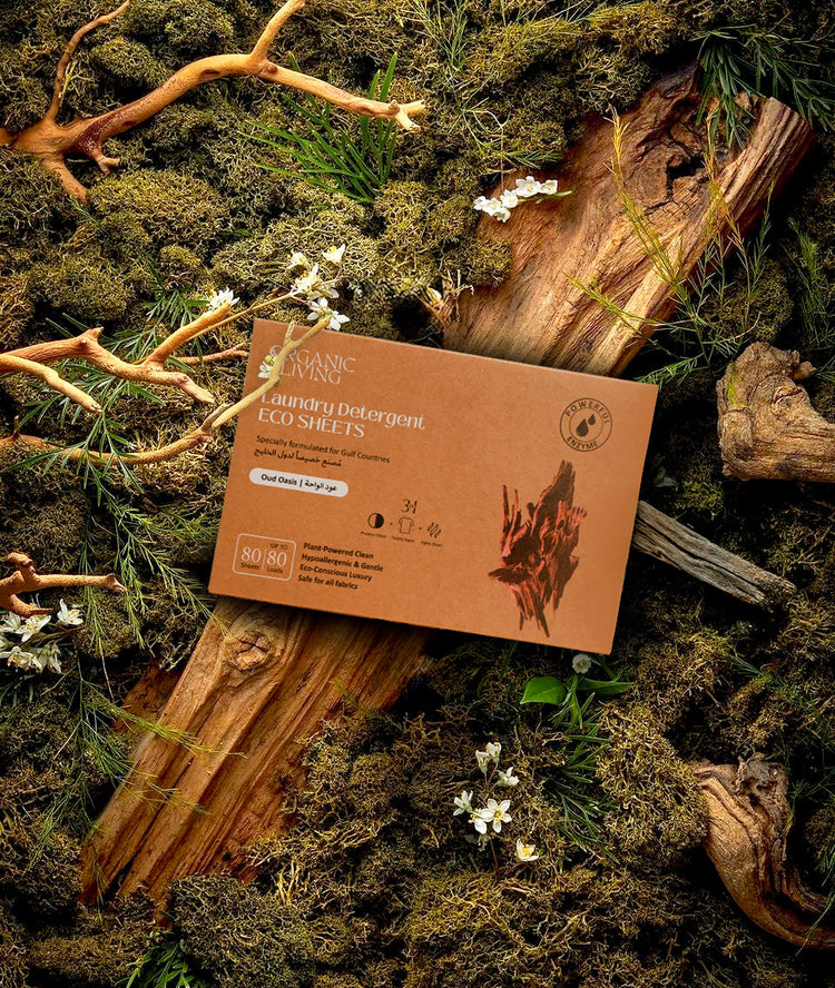 Laundry Detergent Eco Sheets- Oud / 80 sheets (up to 80 washes)