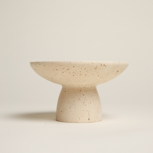 Siana Travertine Bowl