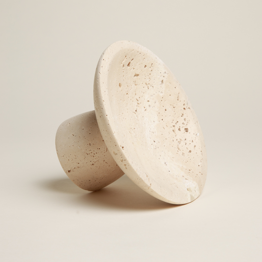 Siana Travertine Bowl