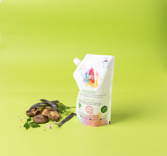 Fresh Vegan Broth - 3 X 500ml Pouch (BUNDLE OF 3)