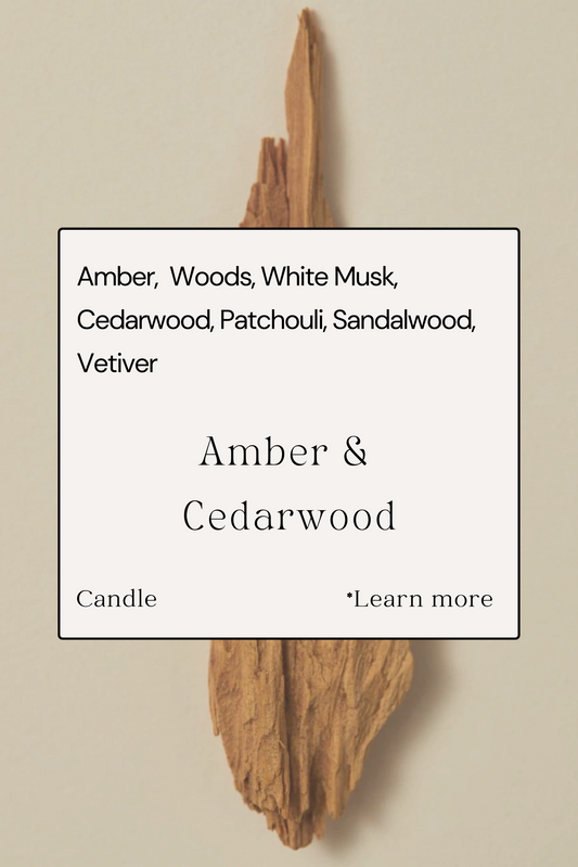 AMBER & CEDARWOOD