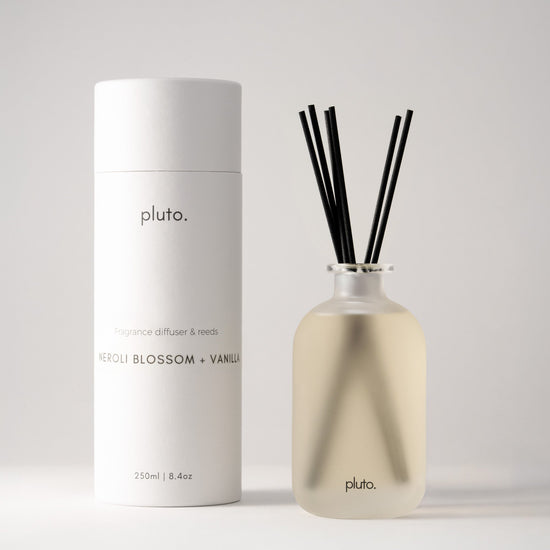 Neroli and vanilla fragrance diffuser and reed set