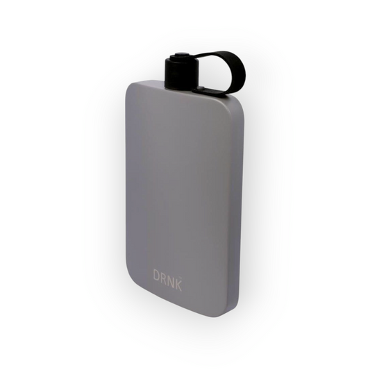 Stainless Steel slim water bottle - Gunmetal Grey (500 ml)