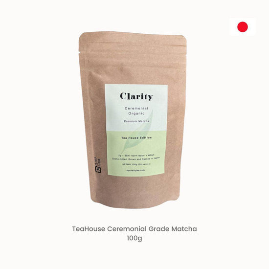 Tea House Organic Ceremonial Matcha (100g) - Clarity Tea