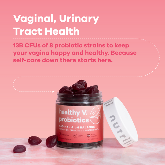 Healthy V. supplement for pH balance and gut support